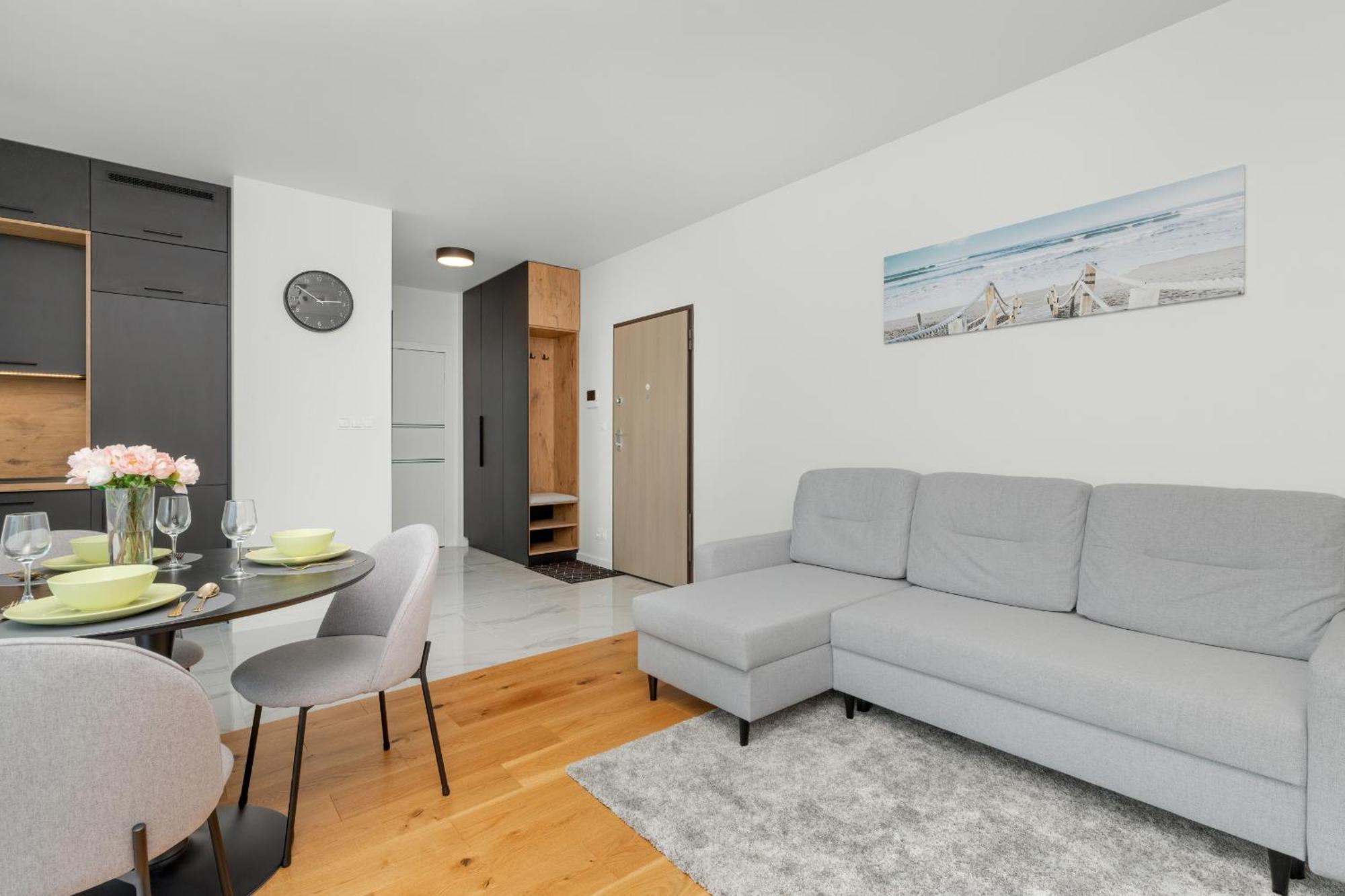 Apartament Na 15 Pietrze Z Widokiem Na Zatoke W Gdyni I Parkingiem By Noclegi Renters Gdynia Buitenkant foto