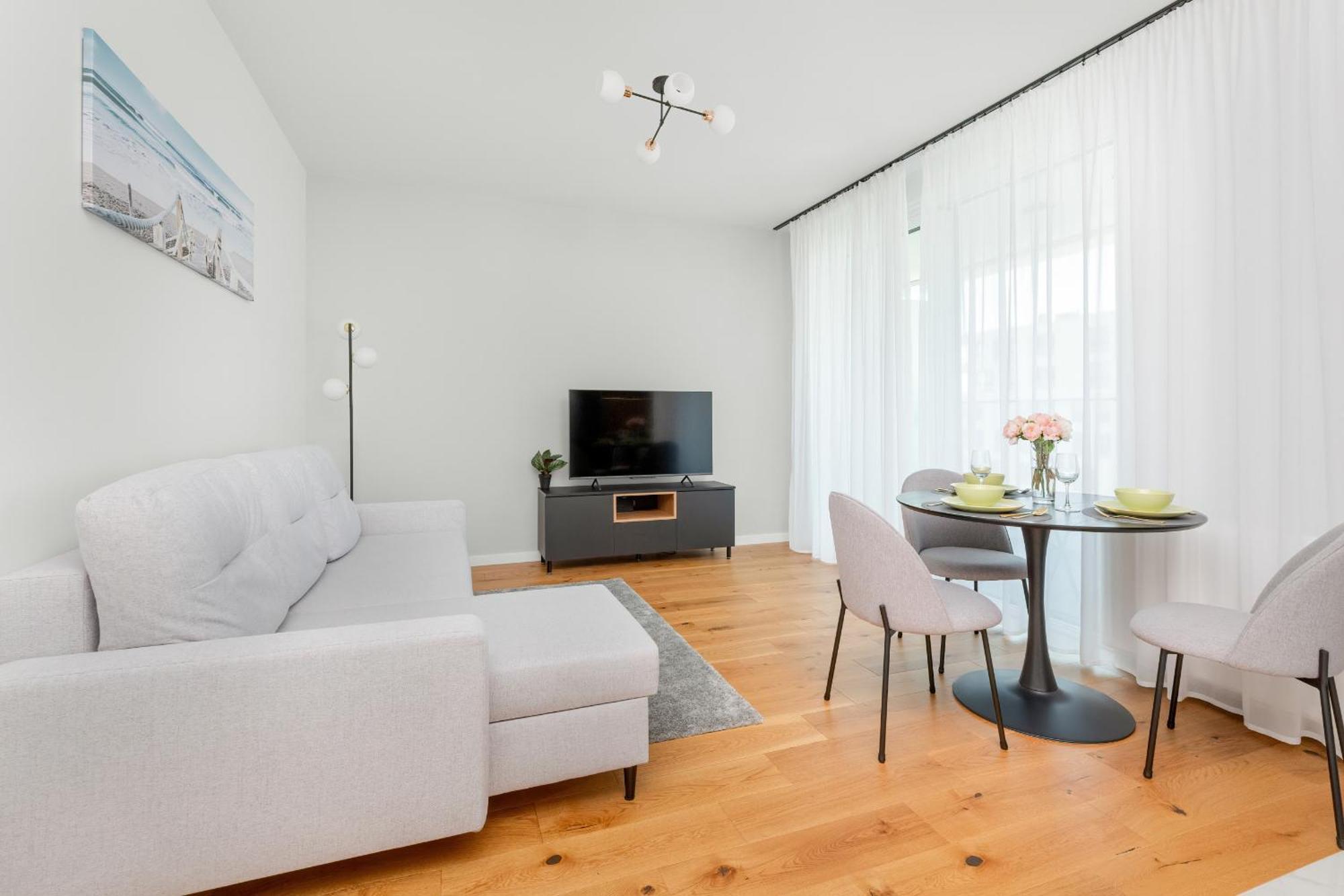 Apartament Na 15 Pietrze Z Widokiem Na Zatoke W Gdyni I Parkingiem By Noclegi Renters Gdynia Buitenkant foto